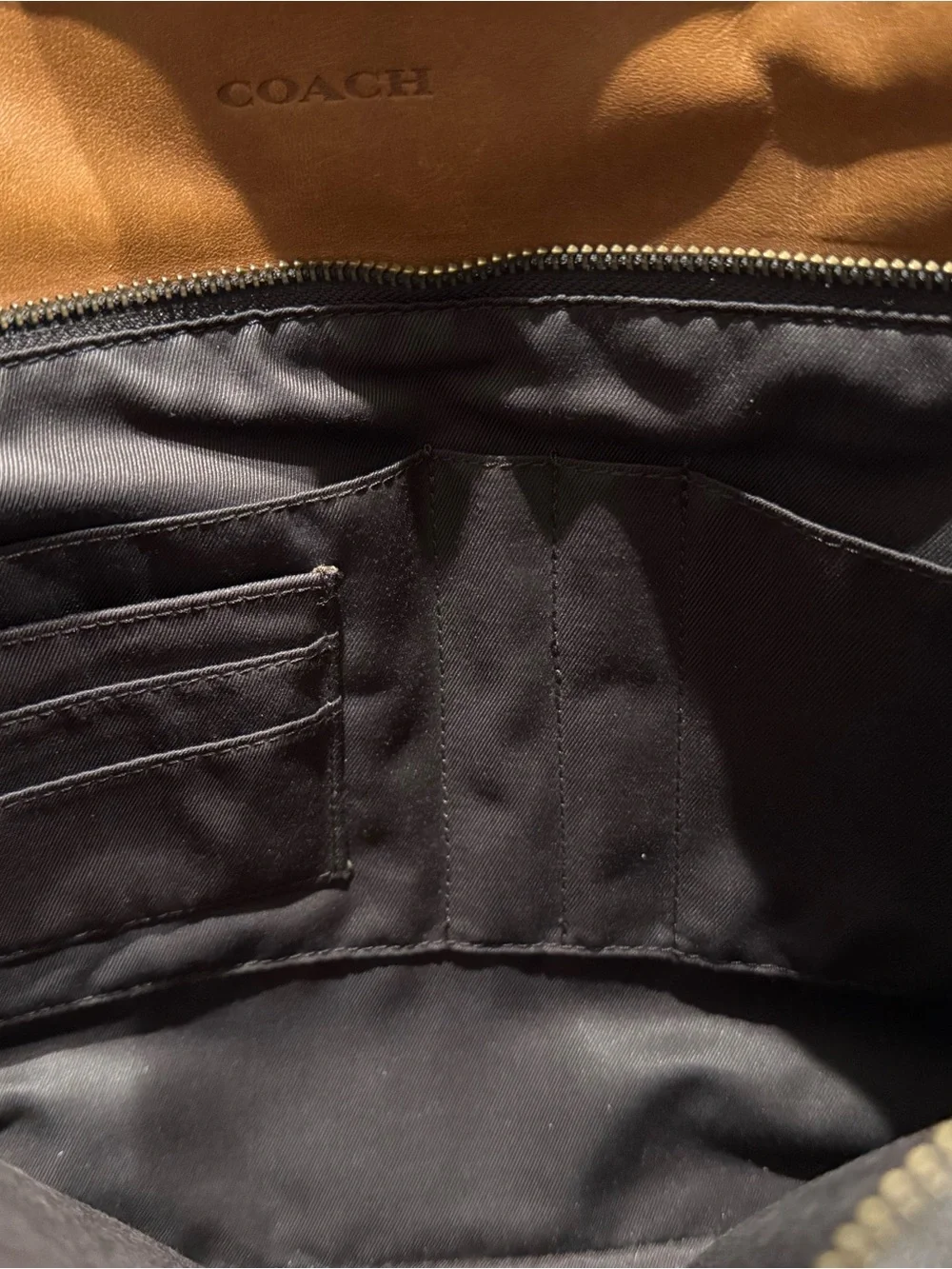 Coach Men’s Bleeker Briefcase 71012 || Vintage Mahogany Brown Leather